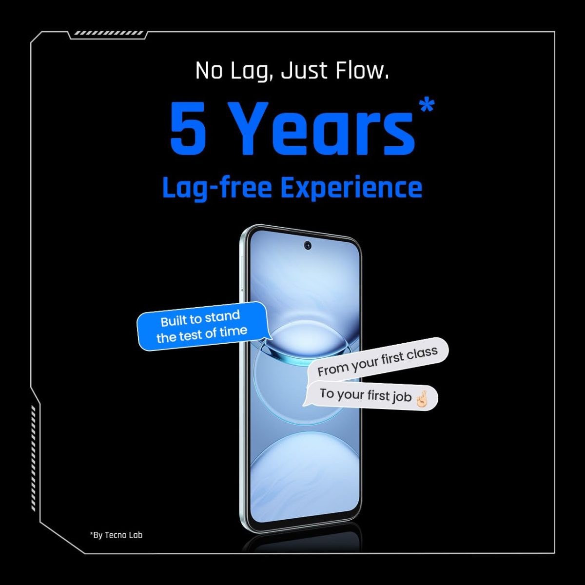 Tecno POVA 6 NEO 5G (Azure Sky, 6GB+128GB) | Advanced AI Features | 108MP Ultra Clear AI Camera | D6300 Powerful Processor | 5 Year Lag Free Fluency | 5000 mAh Battery | in Built Infrared and NFC - Image 6