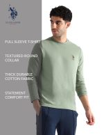 U.S. POLO ASSN. Mens Regular Fit Pure OEE05 Cotton T-Shirt - Image 2