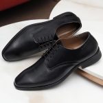 LOUIS STITCH Men's Italian Leather Shoes Handmade Formal Lace Up Derbies for Men (RXPL) - Image 2