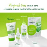 Simple Kind To Skin Moisturising Facial Wash 150 ml | 100% Soap-Free Facewash that leaves your skin moisturised | For normal to dry skin - Image 7