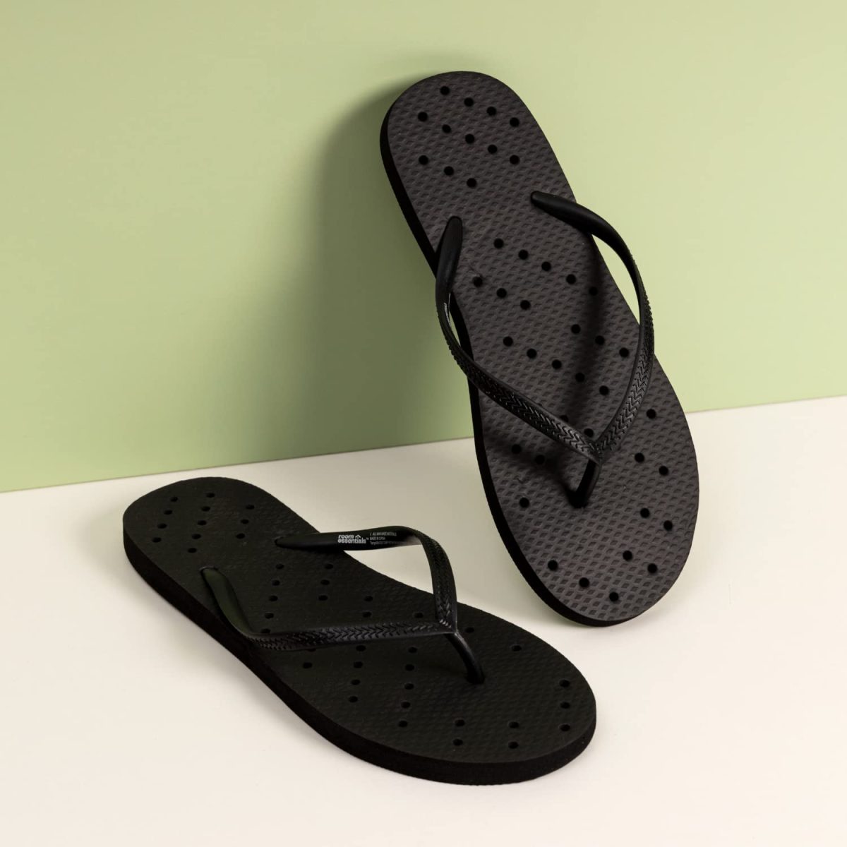 DRUNKEN Slippers for Men Women Flip Flops Chappals Slides Sandals Stylish Sleeper Man Sliders Footwear Flats Girls Ladies Clogs Bathroom Daily Use Chapal Hawai Black- 6-7 UK - Image 5
