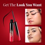 LoveChild Masaba Liquid Eyeliner (Black), Waterproof Smudge-Proof Eyeliner with HD Gloss Finish, Quick Drying Eye Liner and Long Lasting Eye Makeup for Comfortable Wear, 3ml - Image 5