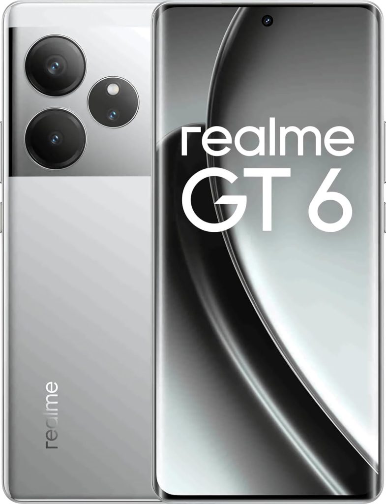 realme GT 6 5G Smartphone 16+512 Fluid Silver