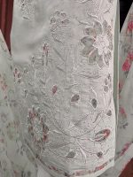Royal Export Women's Chanderi Floral Embroidered Straight Kurta Pant with Dupatta - Image 3