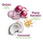 Mamaearth Onion Anti Hairfall Combo (Shampoo and Conditioner)- 250 ml each - Image 5