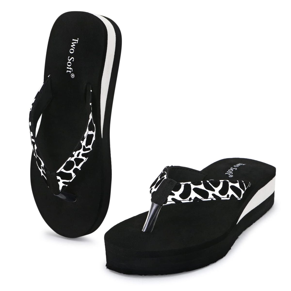 Women Slipper Stylish Comfortable Lightweight Soft Flaxsible Casual Flip Flop/Girls fancy chappal_BZR-P_GN-016 - Image 2
