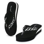 Women Slipper Stylish Comfortable Lightweight Soft Flaxsible Casual Flip Flop/Girls fancy chappal_BZR-P_GN-016 - Image 2