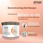 Streax Professional Vitariche Care Repair Max Hair Mask,200gm|Hair Mask for Damaged Hair|For Dry to Damaged Hair|Hair Mask/Masque for Men & Women|Conditioner for Hair|Cream Mask for Damaged Hair| Biovit-A-OX,200g - Image 9