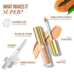 MyGlamm Super Serum Concealer Liquid Form- 301W Caramel - 6g | Infused With Hyaluronic Acid & Vitamin C| Long Lasting & Full Coverage Concealer | All Skin Type - Image 3