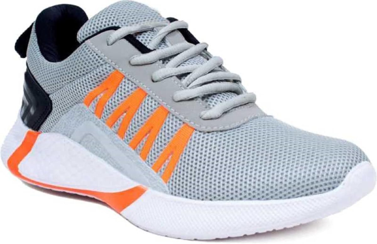 Trendy Running Shoes for Men Sneakers for Men (Color- Grey) Size-8(4) G - Image 2