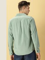 Thomas Scott Men's | Premium Corduroy | Slim Fit | Long Sleeve | Double Pocket | Spread Collar |Casual Shirt for Men. - Image 4