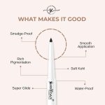Shryoan Black Revolving Kajal | Intense Matte Finish for Lasting Definition | Waterproof & Smudge Proof Kajal | High Pigment | Super Glide - Image 4