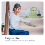 Bissell Little Green Multi-Purpose Portable Carpet and Upholstery Cleaner Little Green, Carpet Cleaner, Portable Spot Cleaner & Stain Remover for Carpets, Stairs & Car, Sofa Cleaner - Image 3