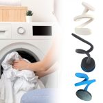 LOOM TREE® Laundry Door Post Dryer Doors Prop for Washing Machine Front Load Washer White - Image 2