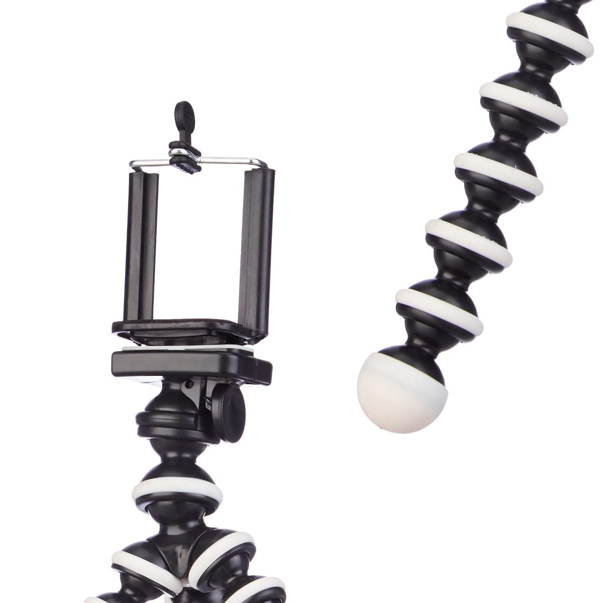 Amazon Basics Gorilla Tripod/Mini Tripod for Mobile Phone with Phone Mount with Flexible Gorilla Stand for DSLR, Action Cameras, Ring Lights, Panel Reflectors, Umbrellas, and Flashlights (13 Inch) - Image 6