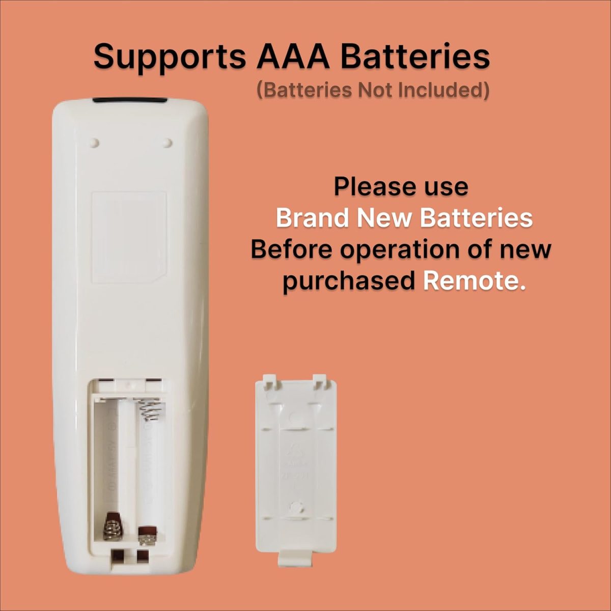 ZIEVA Compatible with Onida AC Remote Replacement for 1, 1.5, 2 ton Split/Window Air Conditioner - Please Match The Original Remote (AC 206) - Image 4