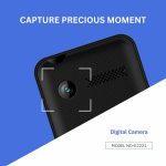 Philips All-New E2221 Sleek & Stylish |Keypad Mobile with 2.4" Screen|2500 MAH Battery | 2030mm Speaker| Wireless FM | Bright Torch| Digital Camera|Black - Image 4