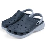 DOCTOR EXTRA SOFT Men's Double Color Comfy Casual Sports Clogs/Sandals with Adjustable Back Strap for Adult| Comfortable & Lightweight| Stylish & Anti-Skid|Waterproof Daily Use Mules Gents/Boys D-551 - Image 6