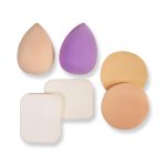 Kira Makeup 6 in 1 Cotton Pad Applicator Foundation Makeup Blender Powder Buff Sponge Cosmetic Puff Women's & Girls Cosmetic Makeup Beauty (Pack of 1) - Image 2