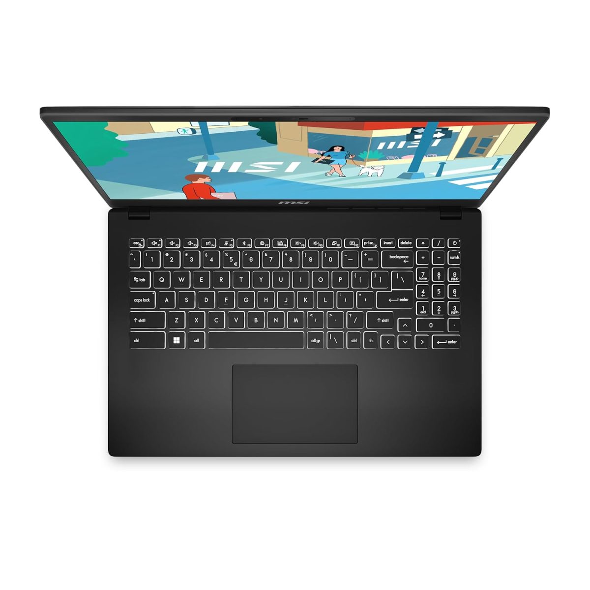MSI Modern 15 H, Intel 13th Gen i7-13700H, 40CM Thin & Light Laptop(16GB/1TB NVMe SSD/Windows 11 Home/Intel Xe Graphics/Classic Black/1.9Kg), C13M-080IN - Image 11