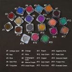 Loose, Highly Pigmented Holographic Glitter HD Eye Pigment - Long Lasting, Easy to Blend. Metallic Glitter Set of 6 - Light Shade - Image 6