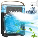 Enfogo (Enjoy calm Summer With 15 Years Warranty) Transform your environment with the Portable Air Conditioner Fan. Perfect forr offices, and kitchens, this USB-mini cooler_Multicolor - Image 9