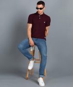 Alan Jones Clothing Men's Cotton Slim Fit Polo T-Shirt - Image 4