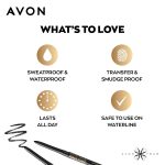 True Color Power Stay Eyeliner Waterproof | Carbon Black - 0.28 gm - Image 6