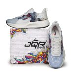 JQR Bella-N White Sports Shoe for Men | Breathable Mesh | Shock Absorption | Non-Slip | Lightweight & Comfortable | Stylish & Durable for Gym, Walking, Jogging & Casual Use for Everyday Wear - Image 8