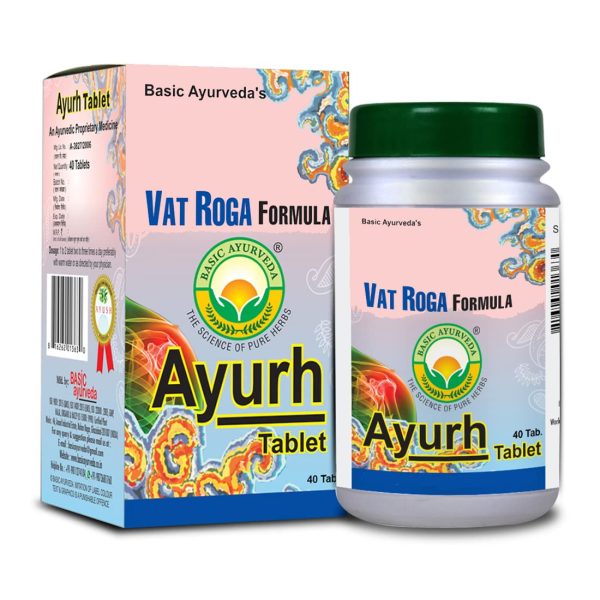 BASIC AYURVEDA Ayurh – 40 Tablets | Ayurvedic Immunity Support Supplement | Herbal Blend for Wellness & Vitality