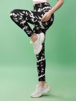 Women's Printed Gym Wear Tights|Combo Pant Mesh Insert Side Pockets Pant|Ideal for Active Wear Pant |Yoga & Workout Tights |The Ultimate Gym Pants for Women & Girls - Image 4