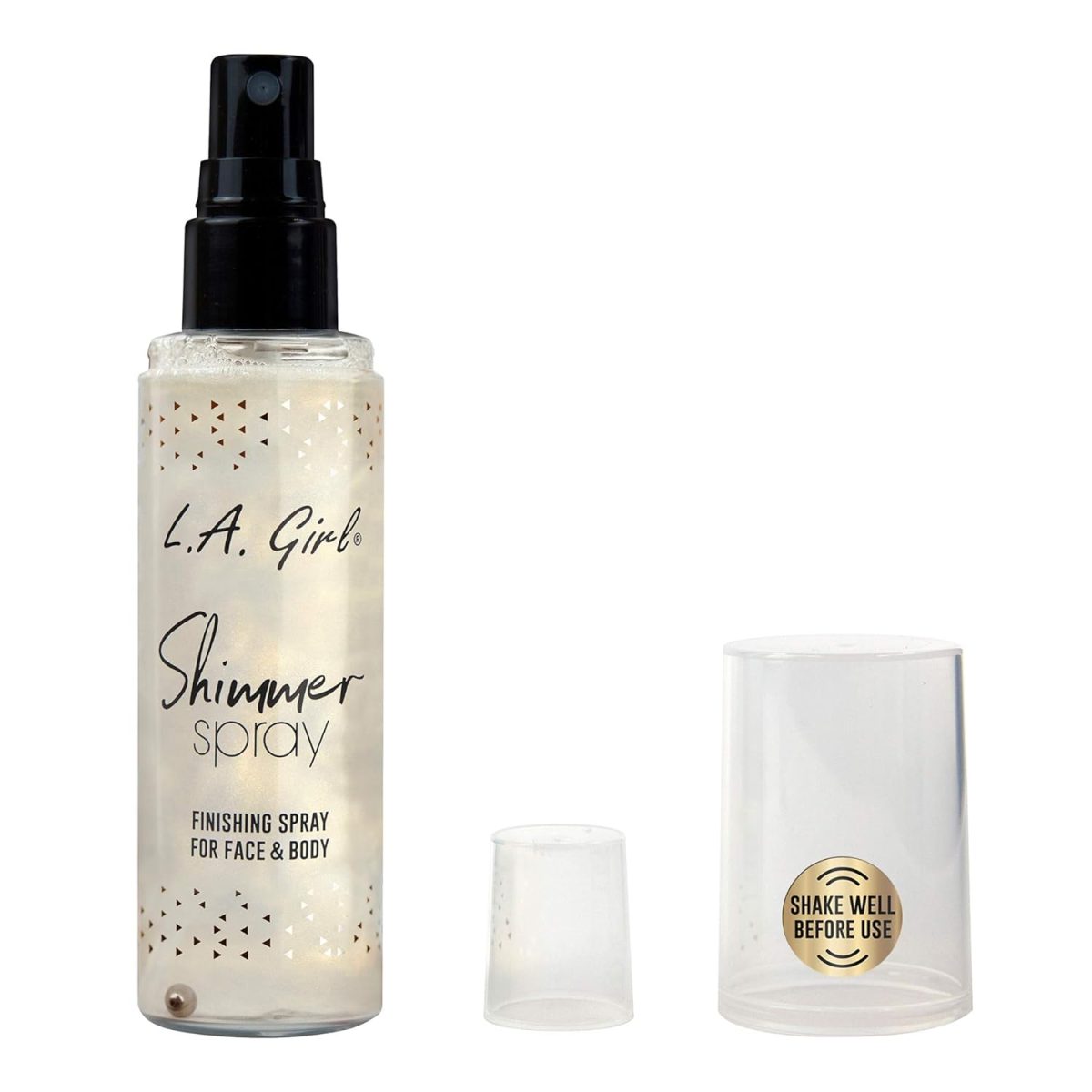 L.A GIRL Shimmer Spray, Gold, 80 ml - Image 2