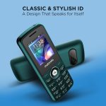 (Refurbished) Motorola All-New A200 Dual Sim keypad Phone (with Voice Feature) | 2 Years Replacement | Long Lasting Battery | Wireless FM | Bluetooth Connectivity | Auto Call Recording (Teal Blue) - Image 2