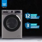 Voltas Beko 8.0kg, Inverter, 5 Star Front Load Washing Machine (WFL8014VTAP, Anthracite), Auto Dosing,Stain Expert - Image 14