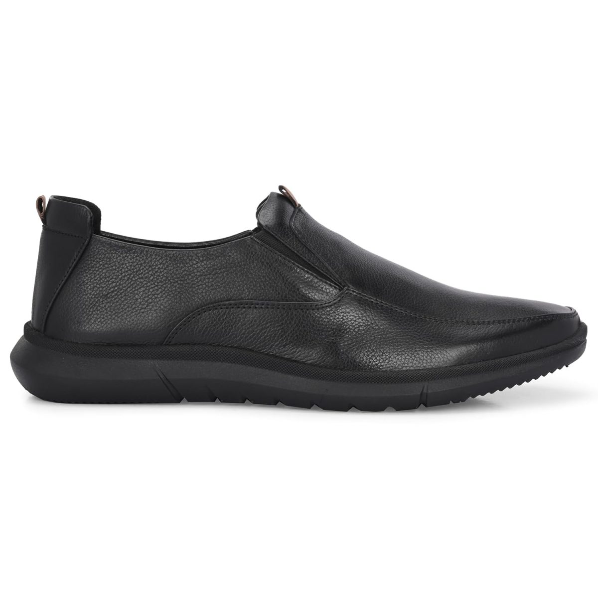 Blue Leather By Centrino Genuine Leather Men's Formal Slip on Loafers |Comfort Trendy Non Lace-Up Design |Flexible Mocassins |Leather with Anti-Skid Sole |Perfect for Office Wear & Formal Dress (3997) - Image 5