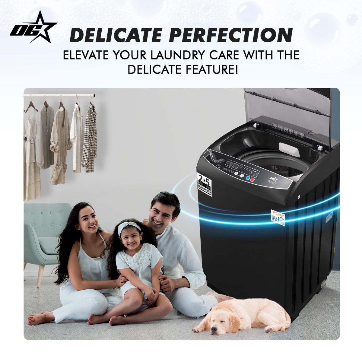 OG Star 10.5 kg Fully Automatic Top Load Washing Machine (GFT1050/Grey/2025) - Image 8