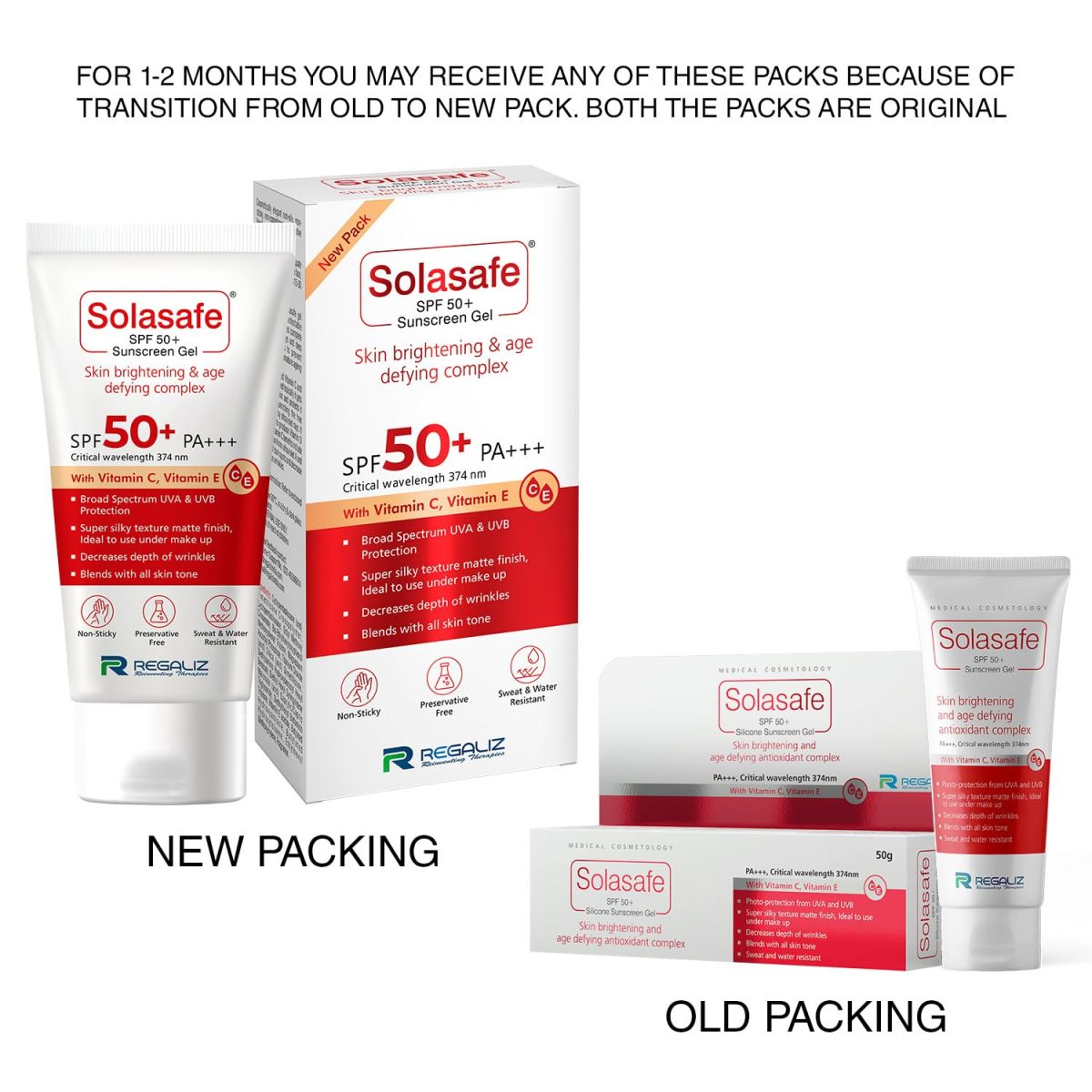 Regaliz Sunscreen SPF 50+ | Broad-Spectrum UVA & UVB Protection | Water-Resistant, Lightweight, and Non-Greasy Formula | Anti-Aging and Blue Light Protection | Suitable for All Skin Types - Image 4