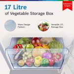 Bosch Single Door Refrigerator 226L Inverter Direct Cool (CST22W33PI,Feather Wine) - Image 7