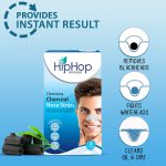 HipHop Skincare Charcoal Nose Strips Men Blackhead Remover (6 Strips) - Image 2