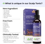 Avimee Herbal Keshpallav Hair Oil (100 ml) & Hairtone PV 1 Scalp Spray (100 ml) Combo Pack | Hair Fall Control Kit | Super Saver Combo - Image 3