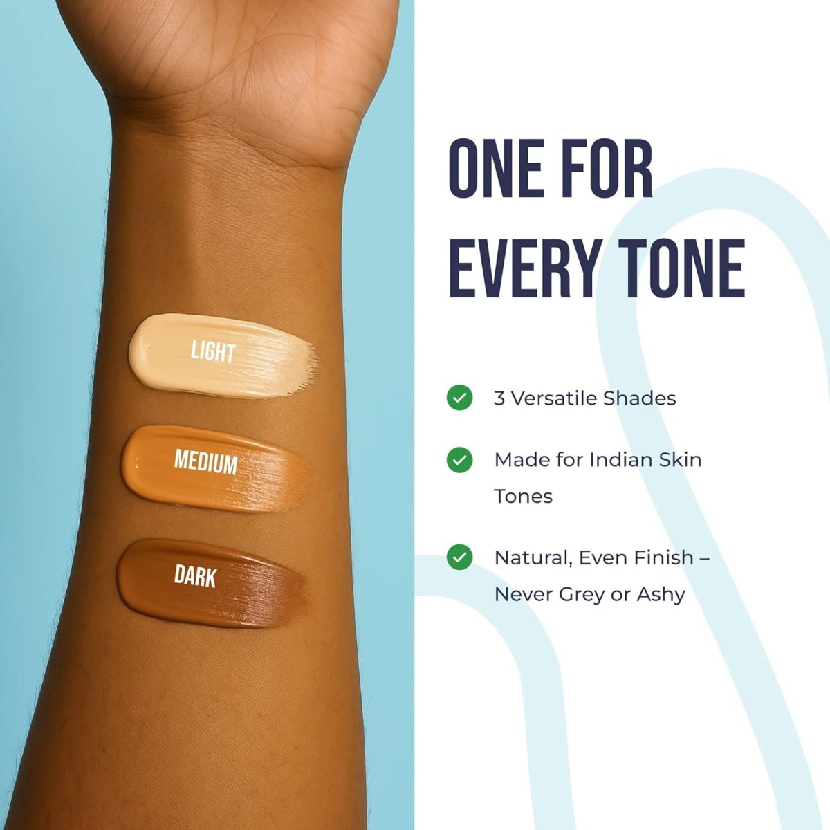 Yaanman Tinted Moisturizer For Men, 30Gm (Light) | Bb Cream | Improves Uneven Skin Tone| Hydrating And Light Weight, Non Sticky Makeup | With Kale Oil & Trehalose - Image 5