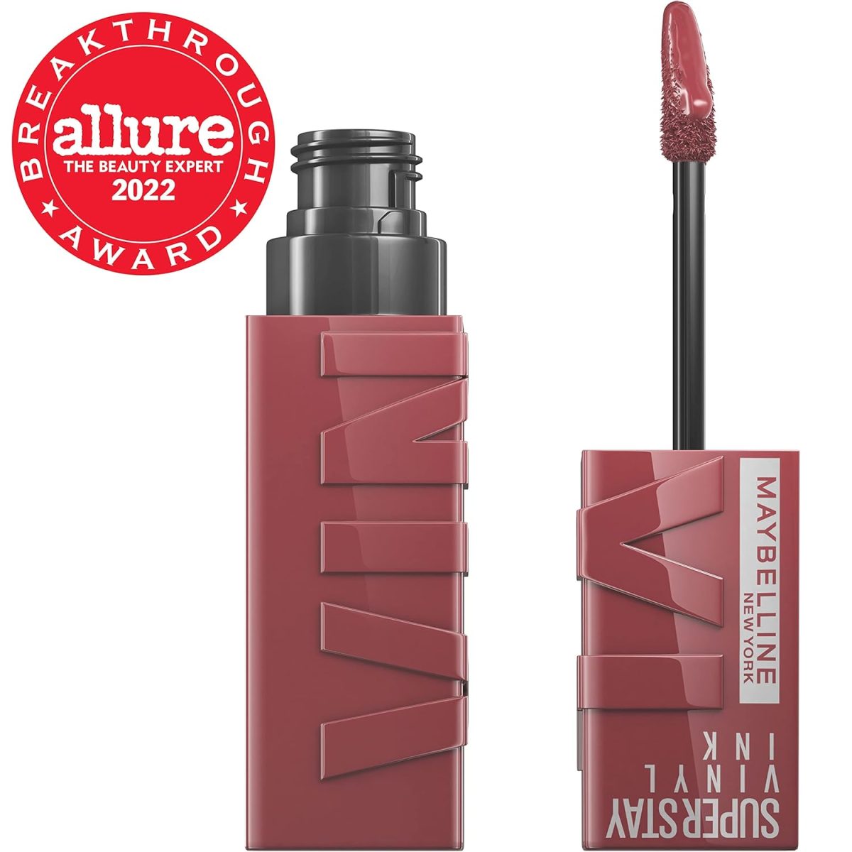 Maybelline New York Superstay Vinyl Ink Glossy Liquid Lipstick, 40 Witty, 4.2 Ml (Pack Of 1) - Image 2