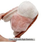 Crazy Lady Women's Slippers Fuzzy Fluffy Memory Foam House Shoes Cross Band Indoor and Outdoor - Image 6
