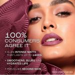 LAKMÉ Rouge Bloom Matte Lip Liquid, Matte Finish, Longlasting For Up To 14 Hours, Quick Drying & Transfer-Proof, Infused With Vita Rose For Smooth & Moisturised Lips - Blushing Bae - Image 7