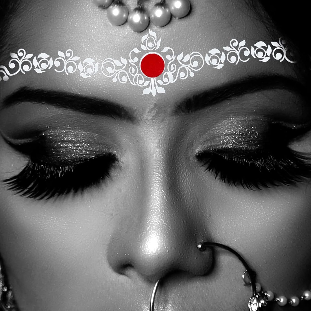 Comet Busters Traditional Bridal Bengali Wedding Bindi For Women (BENGALI-1) (BV1983) - Image 3