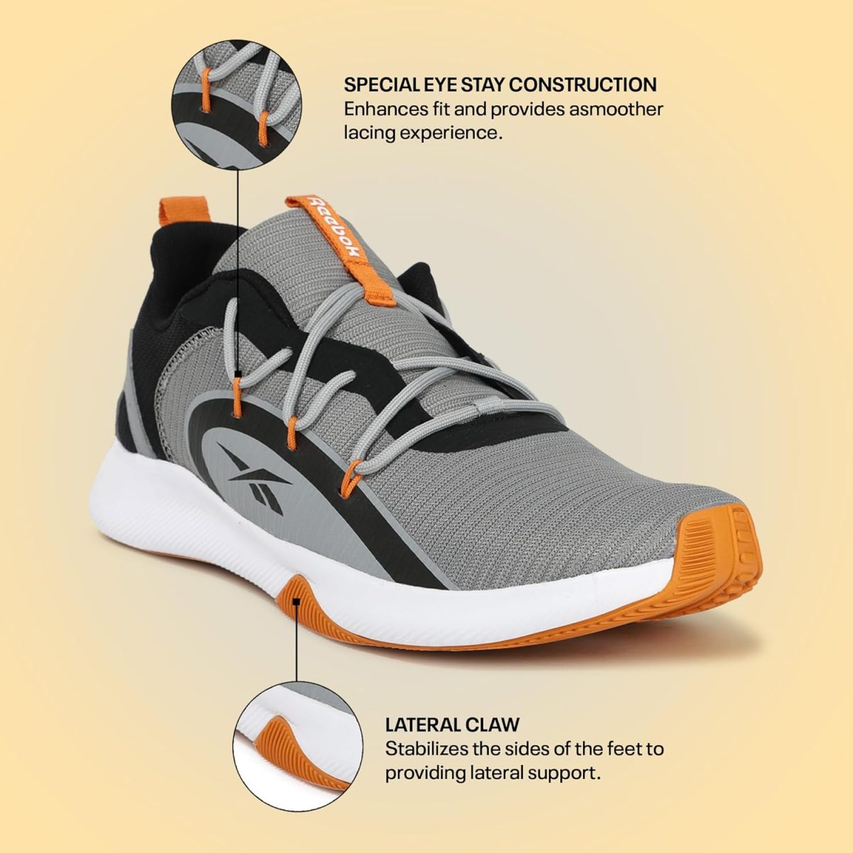 Reebok Men's Comfort Infused Running Shoe - Image 2