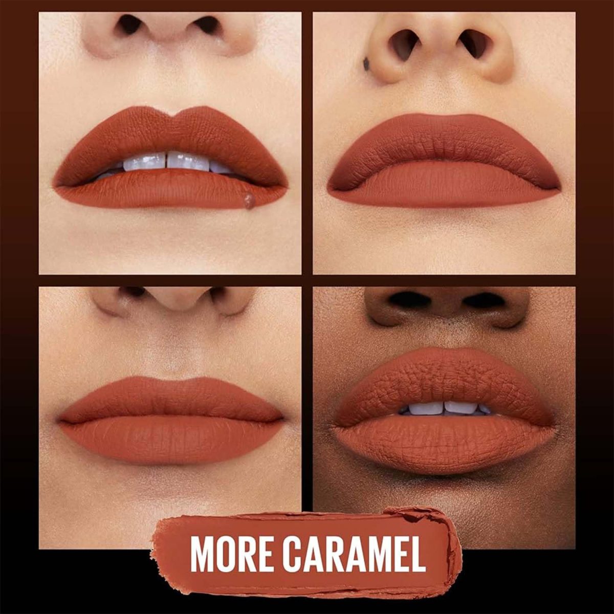 Maybelline New York Color Sensational Ultimatte Lipstick, More Caramel, 1.7g - Image 3
