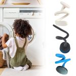 LOOM TREE® Laundry Door Post Dryer Doors Prop for Washing Machine Front Load Washer White - Image 6