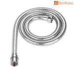BonKaso Stainless Steel Rust Free Flexible For Health Faucet Hand Showers Hose Pipe Lenght 1M Extension Upto 1.5M - Image 2