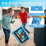 YINOCHE 7 Inch Kids Tablet with Case, WiFi, Android Kids Tablet, 32GB Storage, Dual Camera, Shockproof Case, Parental Control Tablets Compatible with Netflix - Image 5